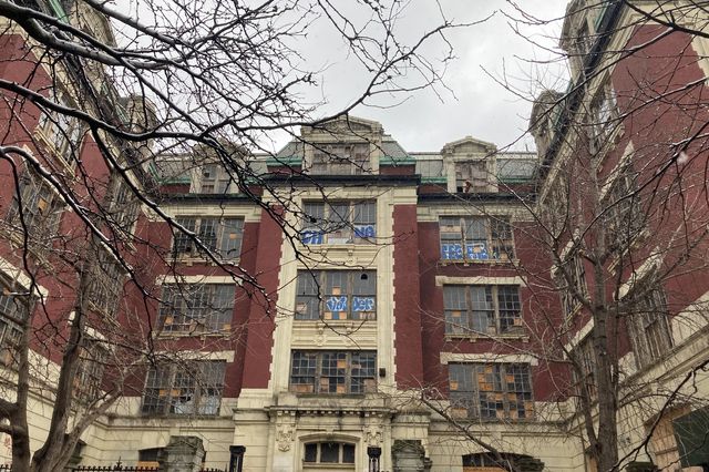 Exterior of PS 64 building